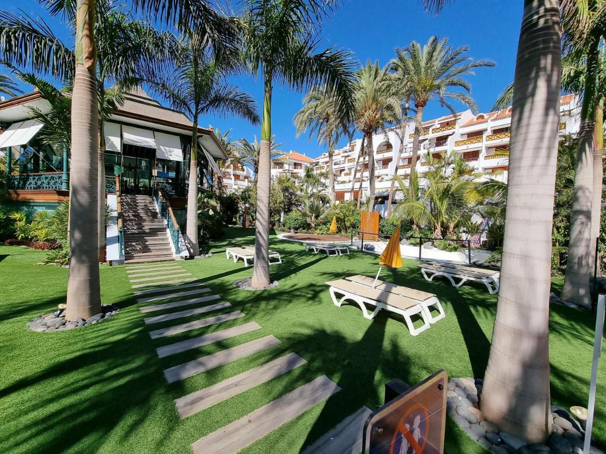 بلايا ذي لاس أميريكاس Studio No 2 Just 100 To Beach And Sea, Large Terrace, Heated Pool, Wifi, Aircondition For A Fee المظهر الخارجي الصورة